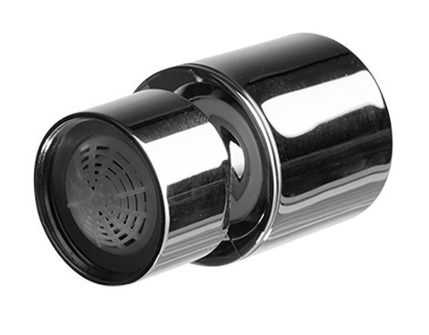 Cap economizor pentru robinet M22, rotativ, crom, 2.2 x 4.5 x 2.7 cm, debit reglabil cu 2 moduri de pulverizare [5]
