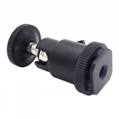 Cap patina rotativ 360 grade cu filet universal 1/4,atasare pe trepied,monopied,camere video [2]