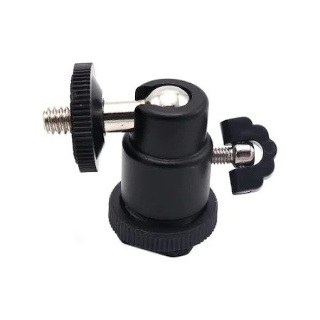 Echipamente vlogging - Cap patina rotativ 360 grade cu filet universal 1/4,atasare pe trepied,monopied,camere video