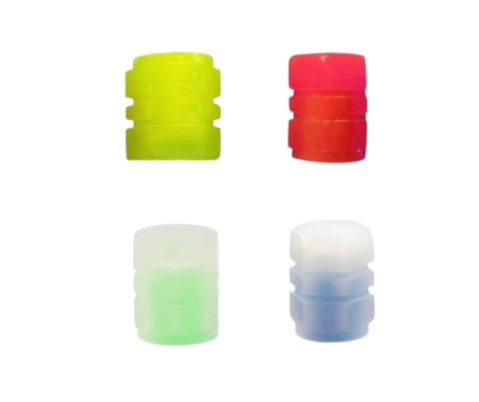 Alte lumini auto - Capace fosforescente universale pentru supape cauciucuri, valve auto si moto, din ABS – Protectie si efect luminos noaptea