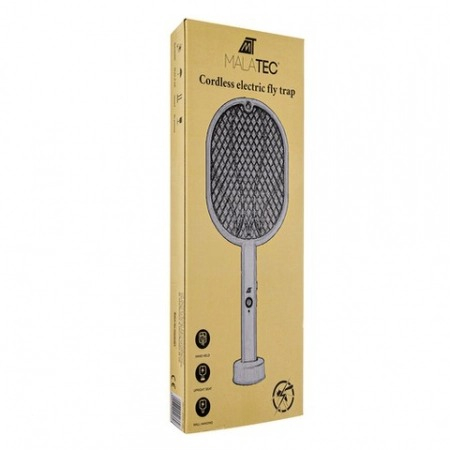 Capcana electrica tip paleta pentru muste si diverse insecte - Alb [6]