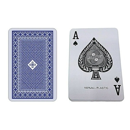 Carti de joc,din plastic,54 bucati in cutie de depozitare 8.7x5.7 cm [4]