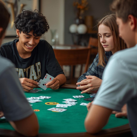 Carti de joc, din carton plastifiat, 54 bucati [4]