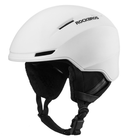 Protectie si siguranta - Casca de protectie pentru ciclism, snowboarding, schi, marimea L, 57-61 cm, alb
