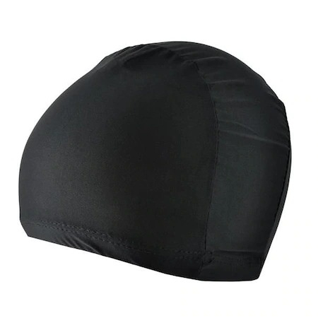 SPORT ȘI ACTIVITĂȚI - Casca pentru inot,material moale,cauciu,latex,impermeabila,unisex - Negru