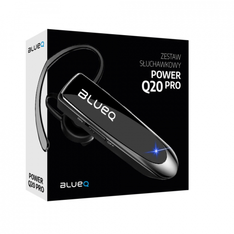 Casti si Boxe - Casti Bluetooth Power Blueq Q20 PRO, autonomie 24 ore, baterie 250 mAh