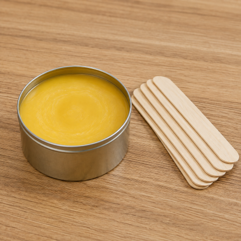Ceara depilatoare naturala 250 g, pentru incalzire si utilizare profesionala sau acasa, indepartare eficienta a parului nedorit [2]