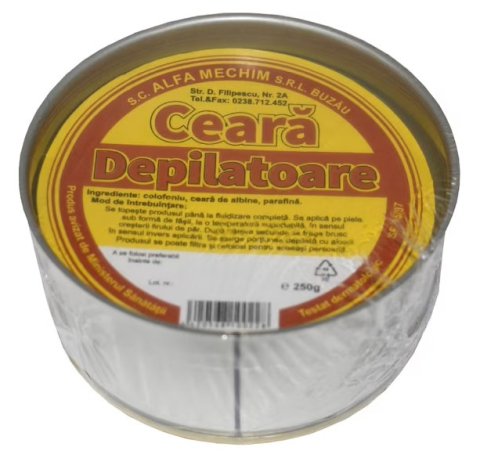 Cremă de maini - Ceara depilatoare naturala 250 g, pentru incalzire si utilizare profesionala sau acasa, indepartare eficienta a parului nedorit