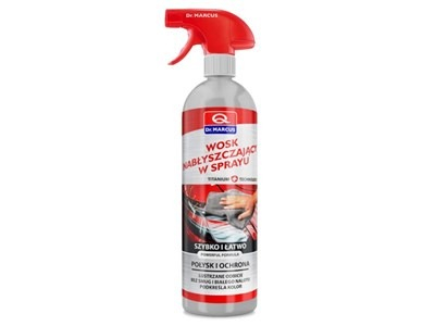 ARTICOLE AUTO - Ceara spray stralucitoare pentru caroserie, 750 ml – luciu intens si protectie rapida pentru vopsea