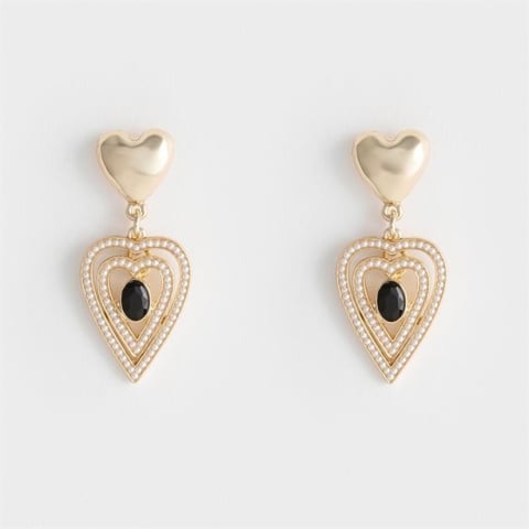 Cercei Avon Pia Heart – eleganță strălucitoare și rafinament cu suflet