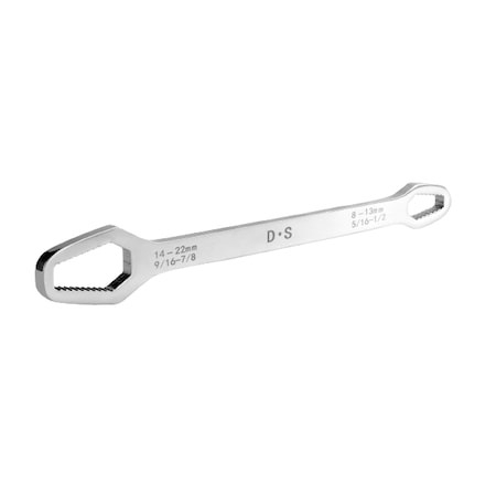 Chei si clesti - Cheie inelara universala cu clichet, reversibila, 8-22 mm - Gri