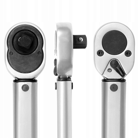 Cheie multifunctionala cu clichet, cuplu reglabil 5-25 Nm, otel cromat, 1/4”, 17.5 x 3 cm – precizie, durabilitate si utilizare versatila [5]