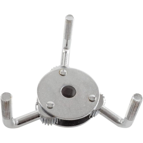 Cheie pentru filtrul de ulei, universala, 3 brate, metalica, argintie [4]