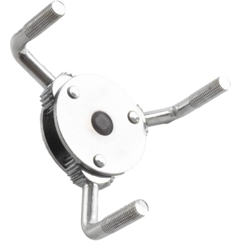 Cheie pentru filtrul de ulei, universala, 3 brate, metalica, argintie [3]