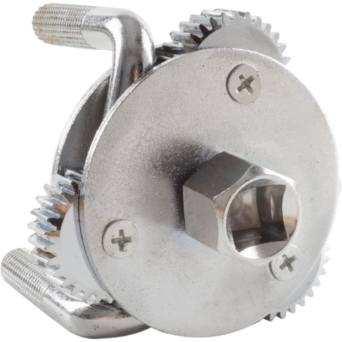 Cheie pentru filtrul de ulei, universala, 3 brate, metalica, argintie [8]