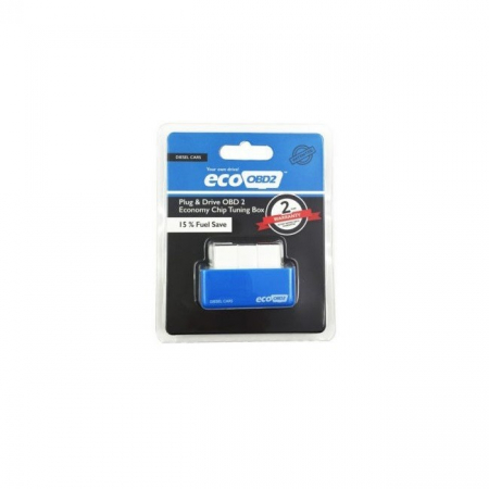 Chip tuning box ECO OBDII pentru reducerea consumului de motorina cu maxim 15% - Albastru [4]