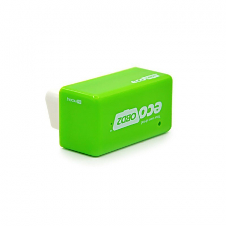 Chip tuning box ECO OBDII pentru reducerea consumului de benzina cu maxim 15% - Verde [1]