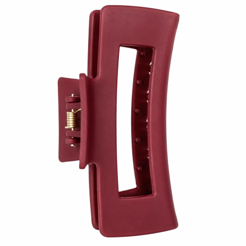 Clama par visinie 10.3 x 5 cm, cleste rezistent din plastic rigid, accesoriu pentru prinderea parului lung si des [2]