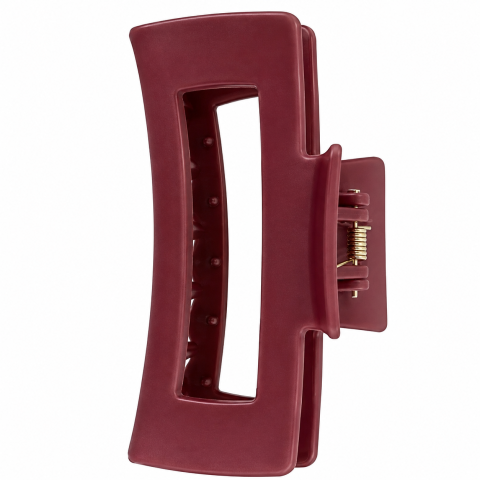 Clama par visinie 10.3 x 5 cm, cleste rezistent din plastic rigid, accesoriu pentru prinderea parului lung si des [4]