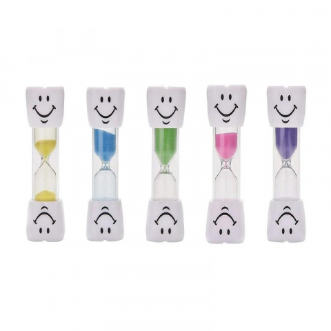 MAMA ȘI COPILUL - Clepsidra pentru perierea dintilor, 3 minute, 10 x 2.5 cm, culoare aleatorie