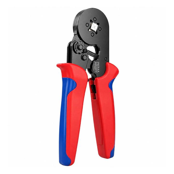 Cleste Profesional pentru Sertizare Papuci Terminali, 0.25-10 mm², cu Set 1800 Accesorii Izolate, Falci din Otel Calit, Cutie Organizare [2]
