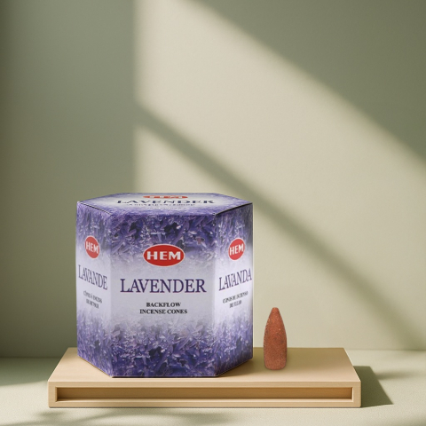 Conuri parfumate aromaterapie lavanda backflow 40 buc, relaxare, improspatare aer, meditatie si ambient calm [8]