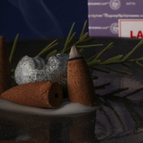 Conuri parfumate aromaterapie lavanda backflow 40 buc, relaxare, improspatare aer, meditatie si ambient calm [7]