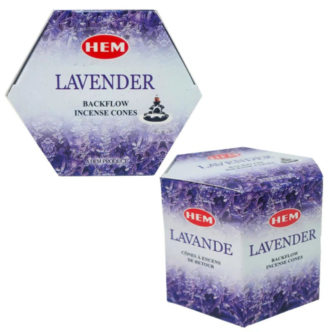 Conuri parfumate aromaterapie lavanda backflow 40 buc, relaxare, improspatare aer, meditatie si ambient calm [11]