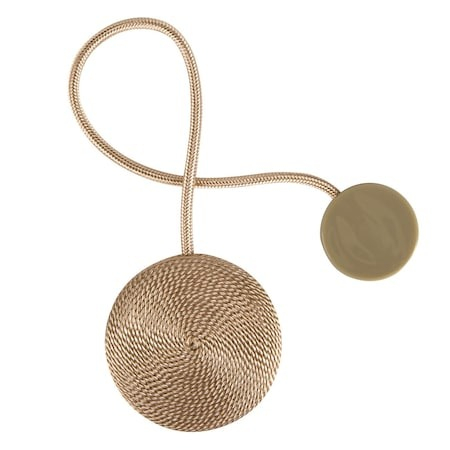 CASA & GRADINA - Cordon de strangere perdele,draperii cu magnet - Bej