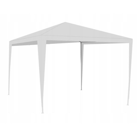 Pavilion curte,gradina,evenimente 3x3 m cu 3 pereti laterali - Alb [3]