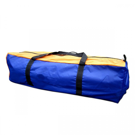 Cort camping cu plasa anti insecte,pentru 2-3 persoane,190x190x123 cm - Albastru/Portocaliu [2]