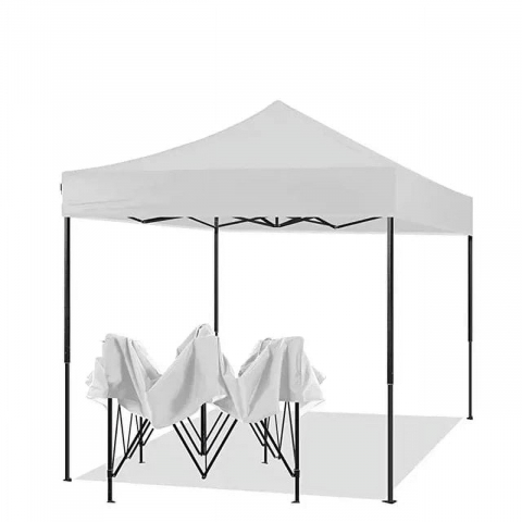 Cort pavilion pliabil de gradina,curte,evenimete 3x3m- Alb [1]