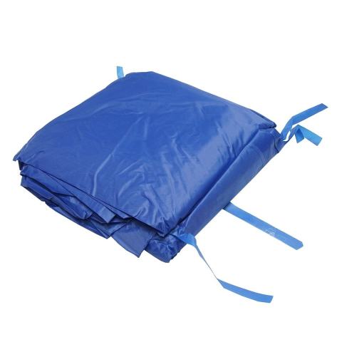 Cort tip pavilion, 3x6 m, perete lateral de 12 m, pliabil, poliester impermeabil, albastru [5]
