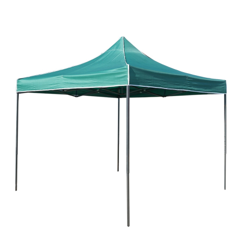 Cort tip pavilion, cadru metalic, pliabil, inaltime reglabila, verde, 3x3 m [7]