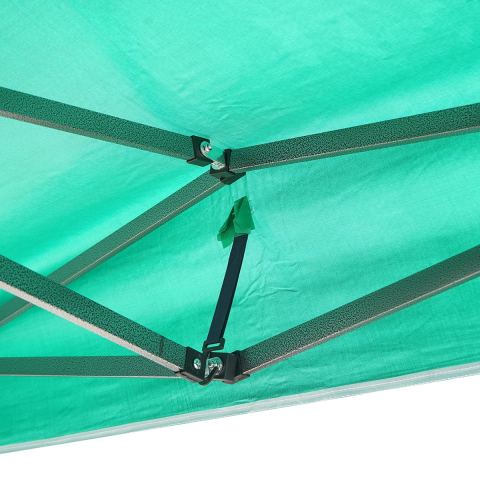 Cort tip pavilion, cadru metalic, pliabil, inaltime reglabila, verde, 3x6 m [2]