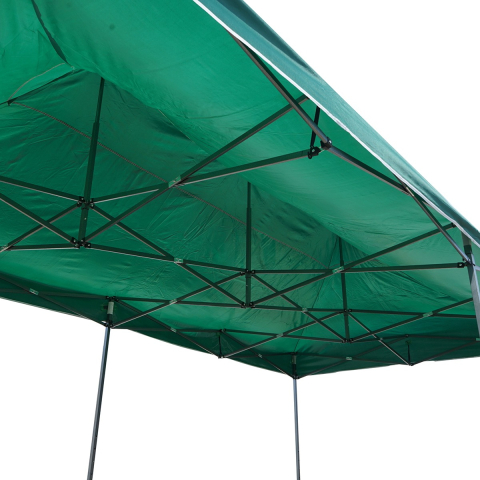 Cort tip pavilion, cadru metalic, pliabil, inaltime reglabila, verde, 3x6 m [3]