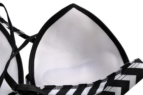 Costum de baie cu talie înaltă - S, multicolor,  140 g [2]