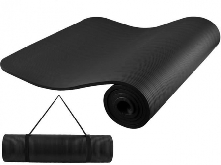 SPORT ȘI ACTIVITĂȚI - Covor pentru fitness,material impermeabil,anti-alunecare,maner de transport,181 cm lungime