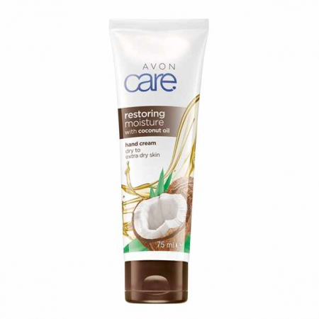 Cremă de maini - Crema de maini hidratanta, Avon Care, Cu ulei de cocos, 75 ml