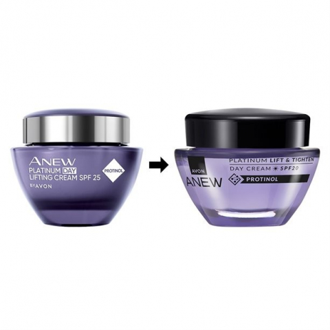 Cremă de zi Anew Platinum cu Protinol SPF 25, pentru conturare 55+, 50 ml [1]