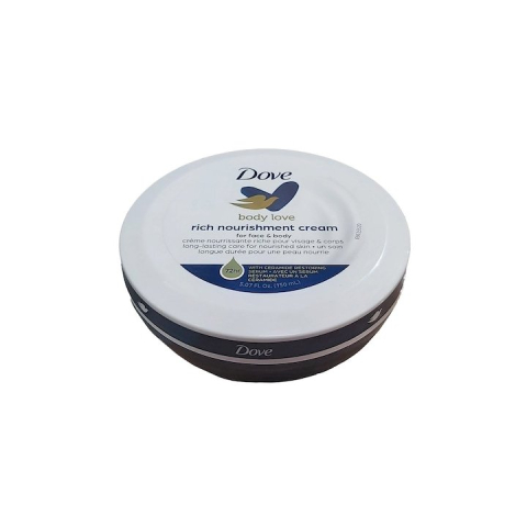Crema nutritiva Dove 75 ml, pentru fata si corp, piele uscata, hidratare pana la 72h, cu ser restaurator cu ceramide [1]