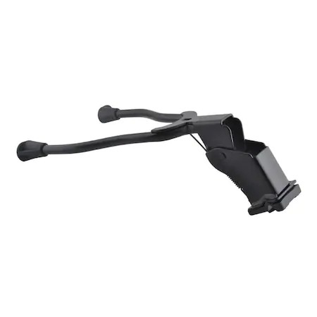 Cric dublu bicicleta, metal, 33.5x21 cm, cu picioare anti-derapante, negru [1]