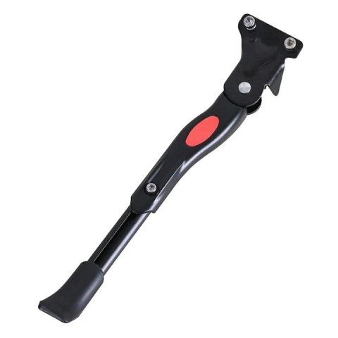Accesorii ciclism - Cric universal reglabil pentru bicicleta, aluminiu, picior anti-alunecare, inaltime 26–30 cm, negru