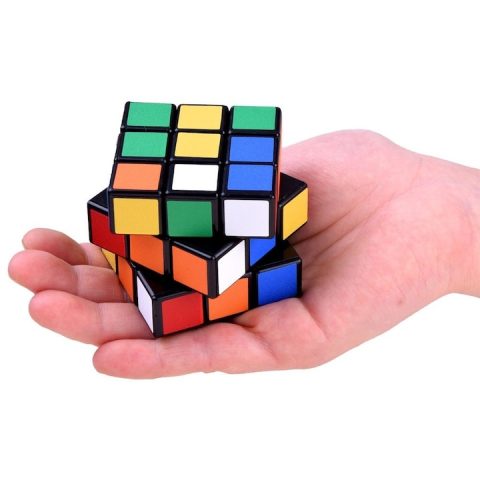 Cub magic Speed Cube 3x3, 6 x 6 x 6 cm, joc de inteligenta profesional, ABS, multicolor, pentru copii si adulti, +6 ani [3]