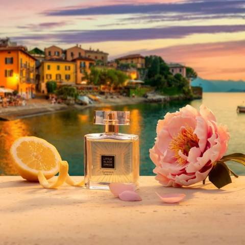 Cutie cadou Love Forever cu 12 trandafiri de sapun si apa de parfum Avon Little Black Dress Summer Party pentru femei 50 ml, cadou elegant si rafinat [7]