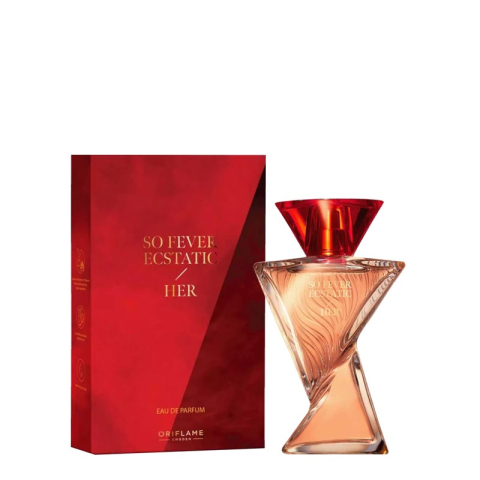 Cutie cadou Love Forever cu 12 trandafiri de sapun si apa de parfum Oriflame So Fever Ecstatic pentru femei 50 ml, cadou elegant si rafinat [3]