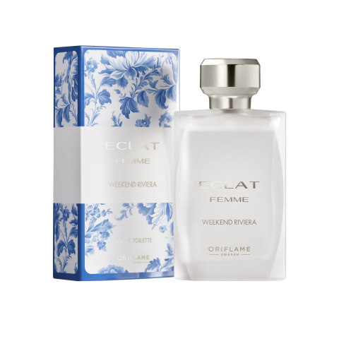 Cutie cadou Love Forever cu 12 trandafiri de sapun si apa de toaleta Oriflame Eclat Femme Weekend Riviera pentru femei 50 ml, cadou elegant si rafinat [7]