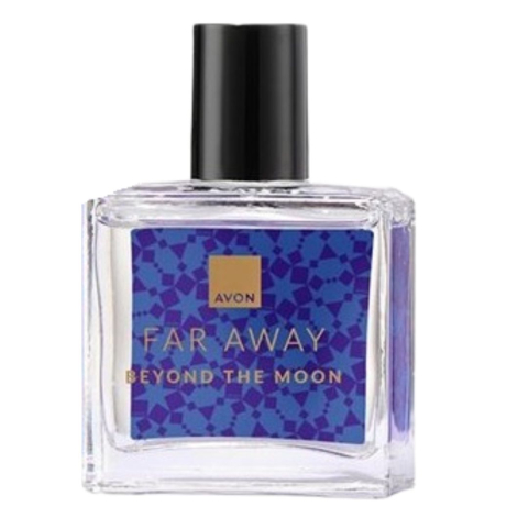 Cutie cadou Love Forever cu 12 trandafiri de sapun si parfum Avon Far Away Beyond the Moon pentru femei 30 ml, cadou elegant si rafinat [1]