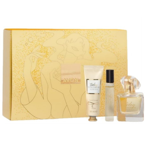 Cutii cadou femei - Cutie cadou pentru Ea, TTA Today, parfum 50 ml, mini apa 10 ml, crema maini 30 ml