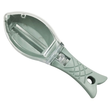 Diverse bucatarie - Cutit razator universal pentru curatarea solzilor de peste - Verde